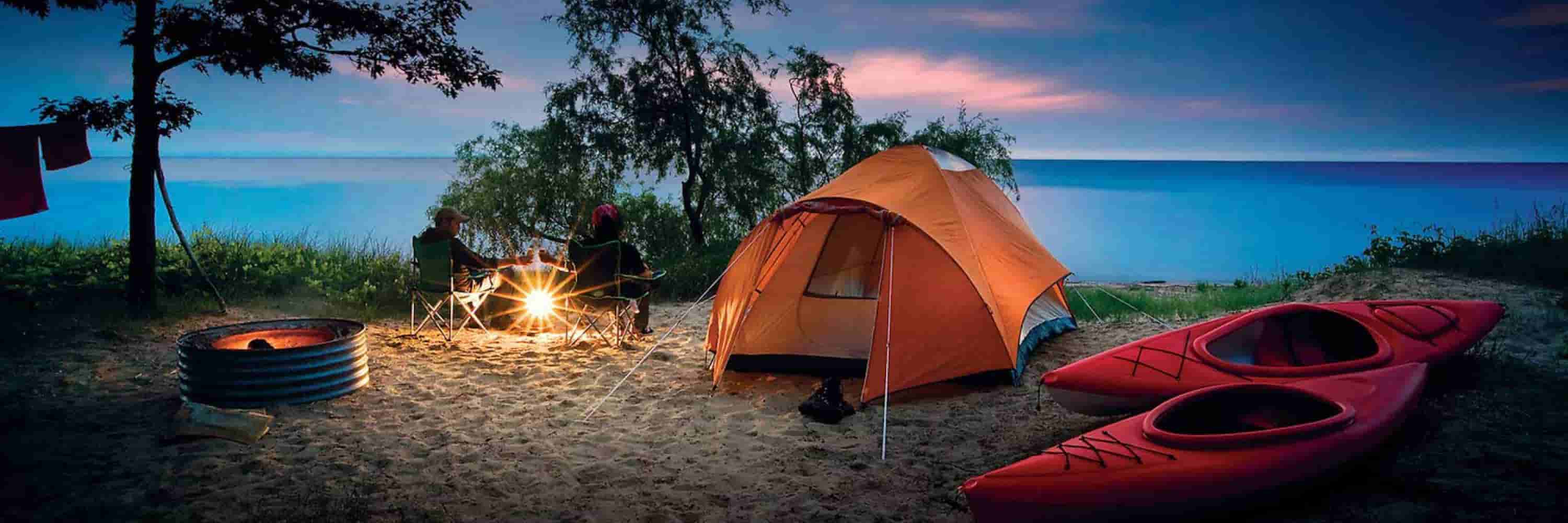 Dựng lều cắm trại đơn giản