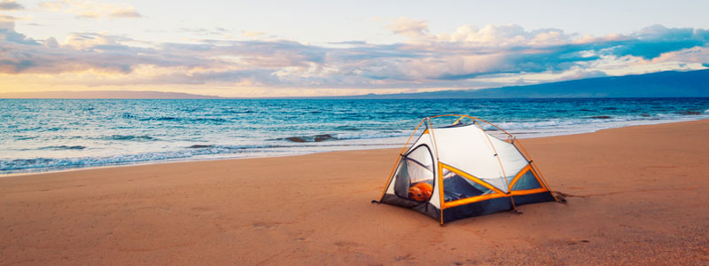 cắm trại tại các khu du lịch